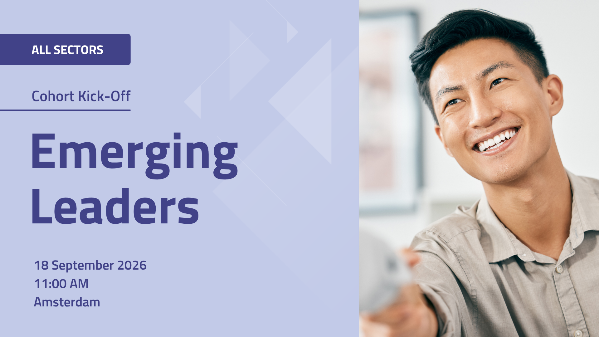 Emerging Leaders Programme Roots Inspire 2026