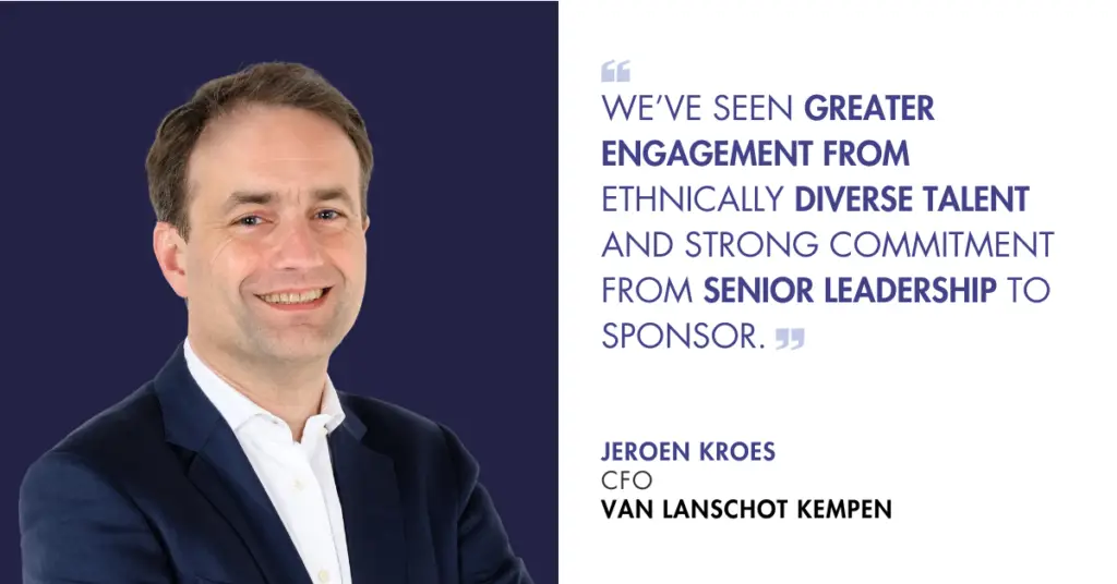 Jeroen Kroes, CFO at Van Lanschot Kempen — interview on diverse leadership in practice