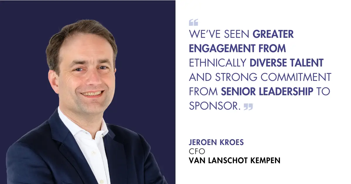Jeroen Kroes, CFO at Van Lanschot Kempen — interview on diverse leadership in practice